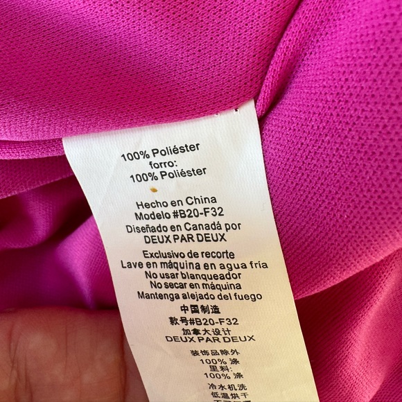 Colorful fur vest in bright colors! Size 5 - Picture 3 of 5